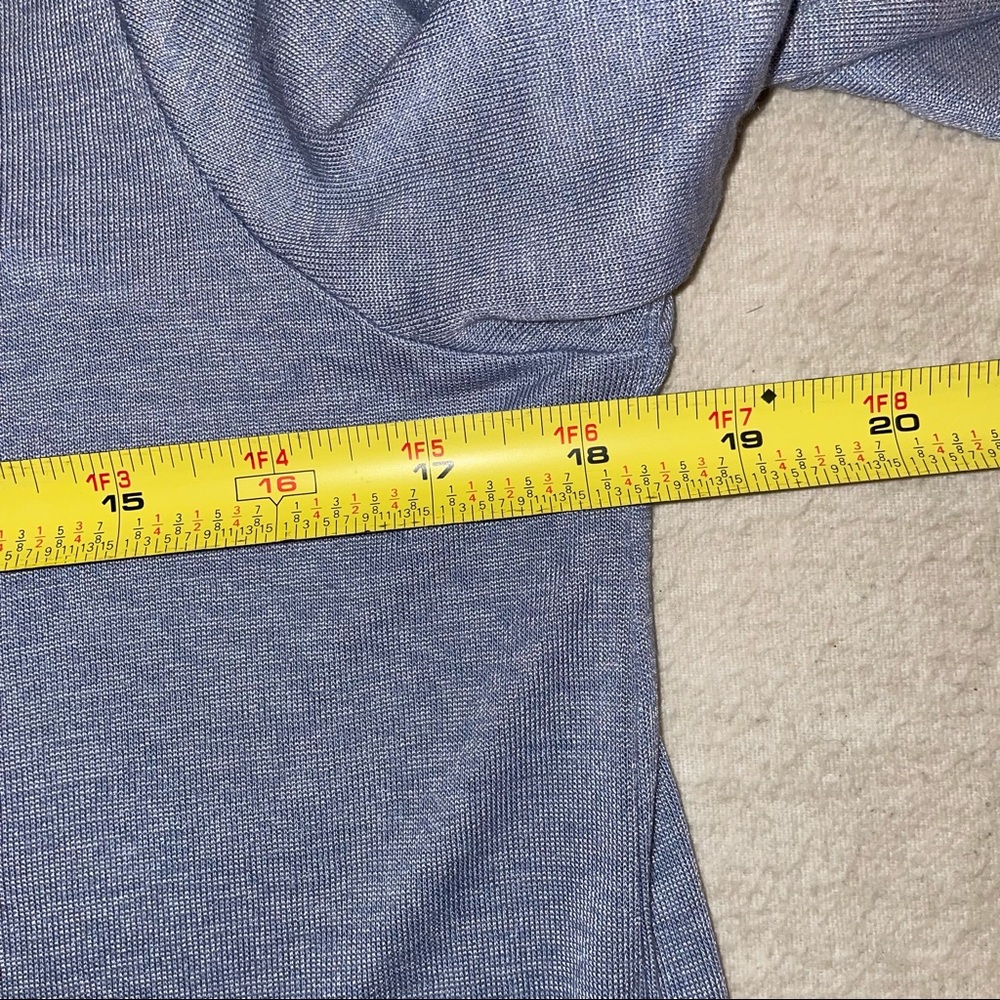 Vince Womens Blue Long Sleeve Top size‎ XS - Picture 7 of 9